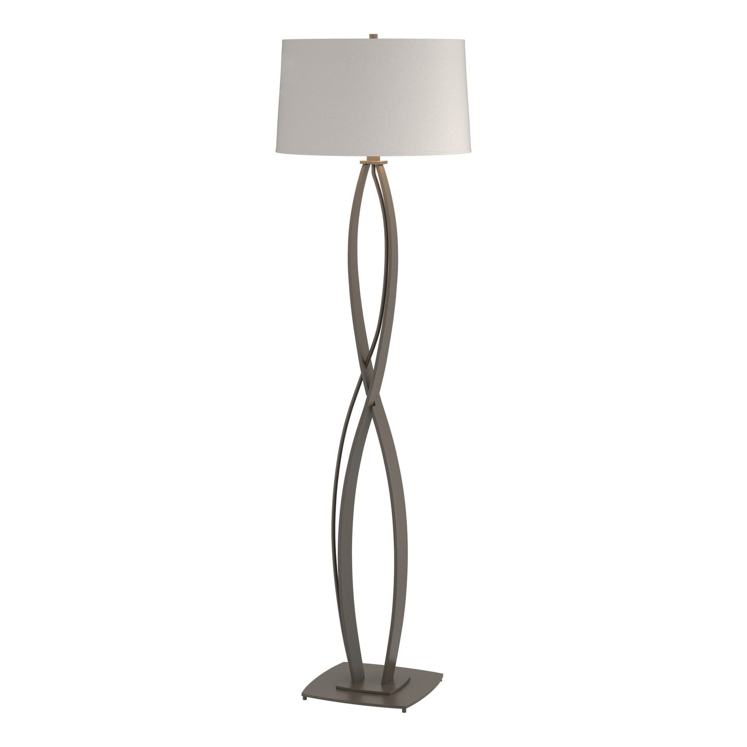 Hubbardton Forge - 232686-SKT-07-SE1894 - Almost Infinity Floor Lamp - Almost Infinity - Dark Smoke