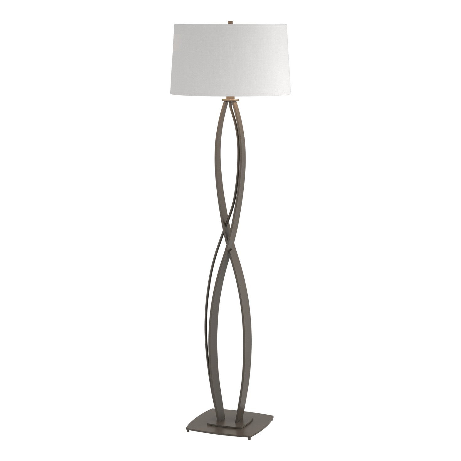Hubbardton Forge - 232686-SKT-07-SF1894 - Almost Infinity Floor Lamp - Almost Infinity - Dark Smoke