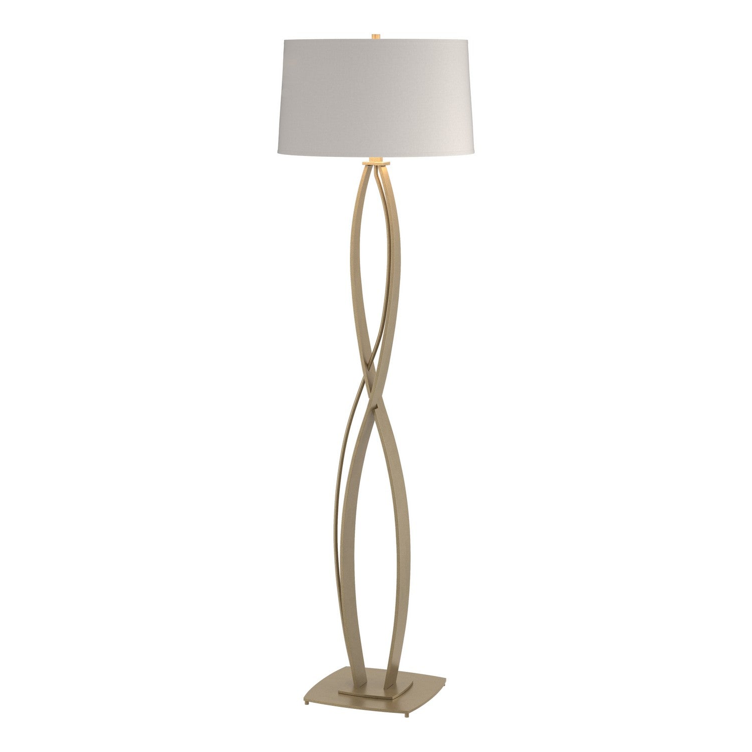 Hubbardton Forge - 232686-SKT-84-SE1894 - Almost Infinity Floor Lamp - Almost Infinity - Soft Gold