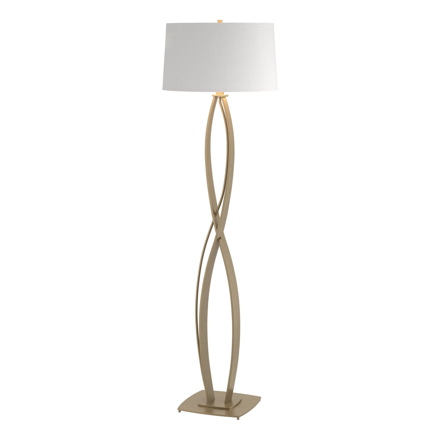 Hubbardton Forge - 232686-SKT-84-SF1894 - Almost Infinity Floor Lamp - Almost Infinity - Soft Gold