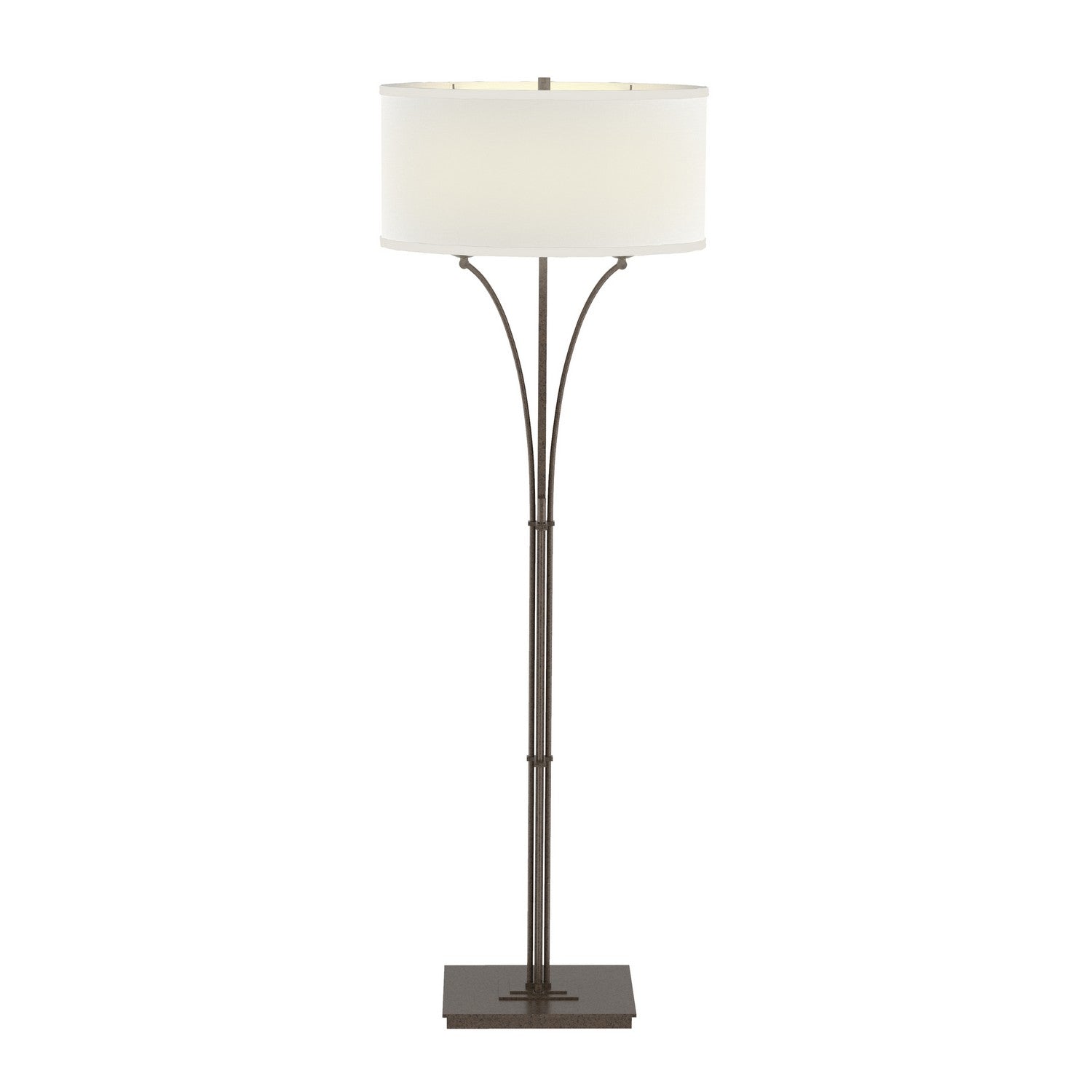 Hubbardton Forge - 232720-SKT-05-SF1914 - Contemporary Formae Floor Lamp - Formae - Bronze