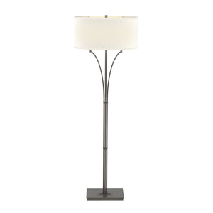 Hubbardton Forge - 232720-SKT-07-SE1914 - Two Light Floor Lamp - Formae - Dark Smoke