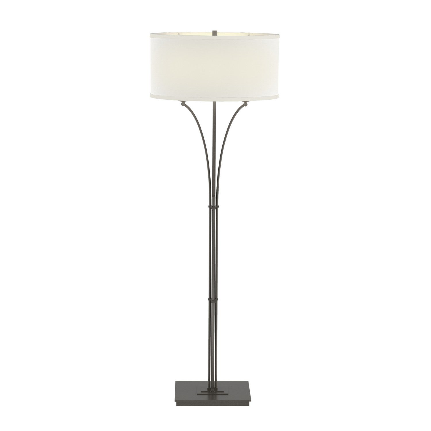 Hubbardton Forge - 232720-SKT-07-SF1914 - Contemporary Formae Floor Lamp - Formae - Dark Smoke