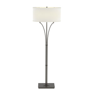 Hubbardton Forge - 232720-SKT-07-SF1914 - Two Light Floor Lamp - Formae - Dark Smoke