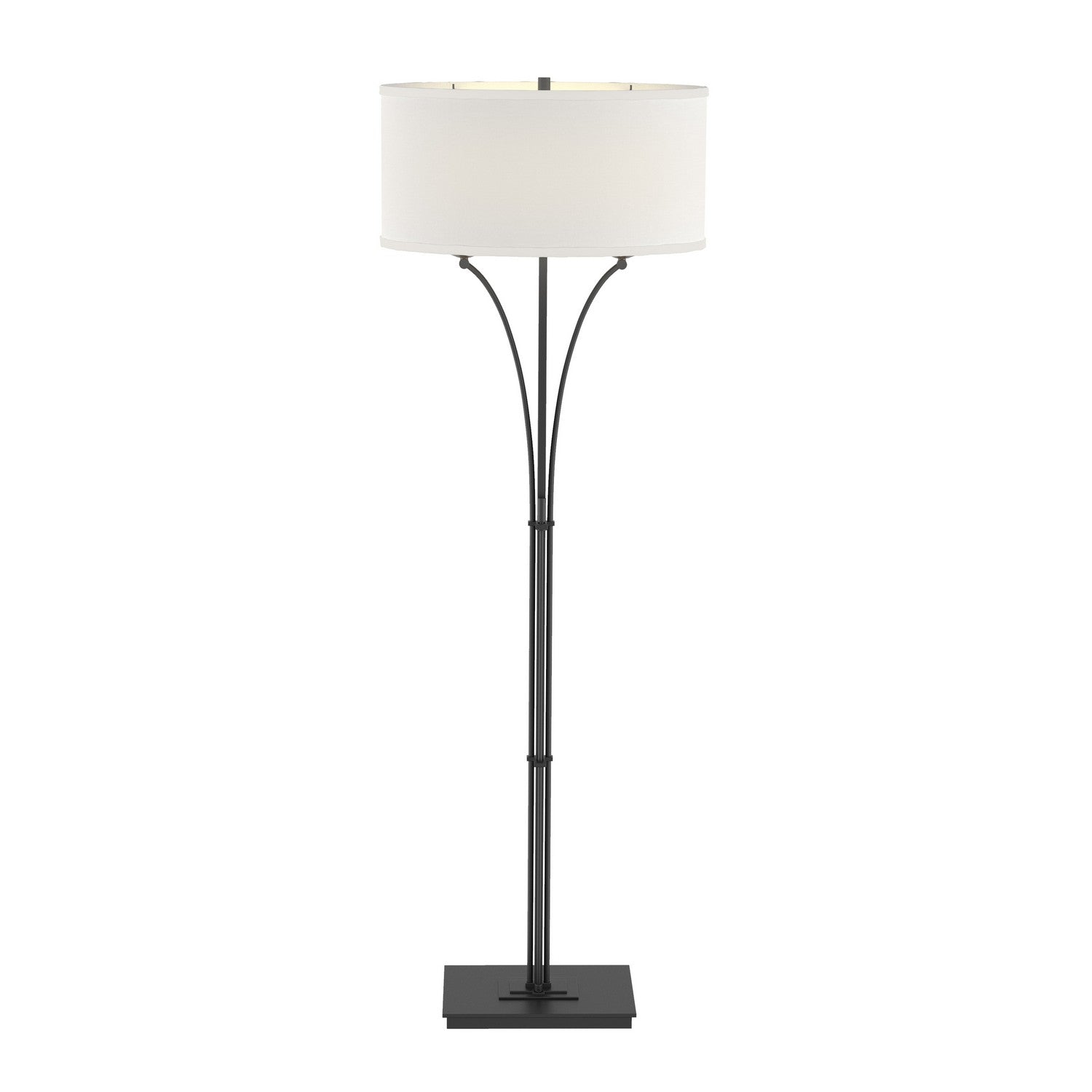 Hubbardton Forge - 232720-SKT-10-SF1914 - Contemporary Formae Floor Lamp - Formae - Black