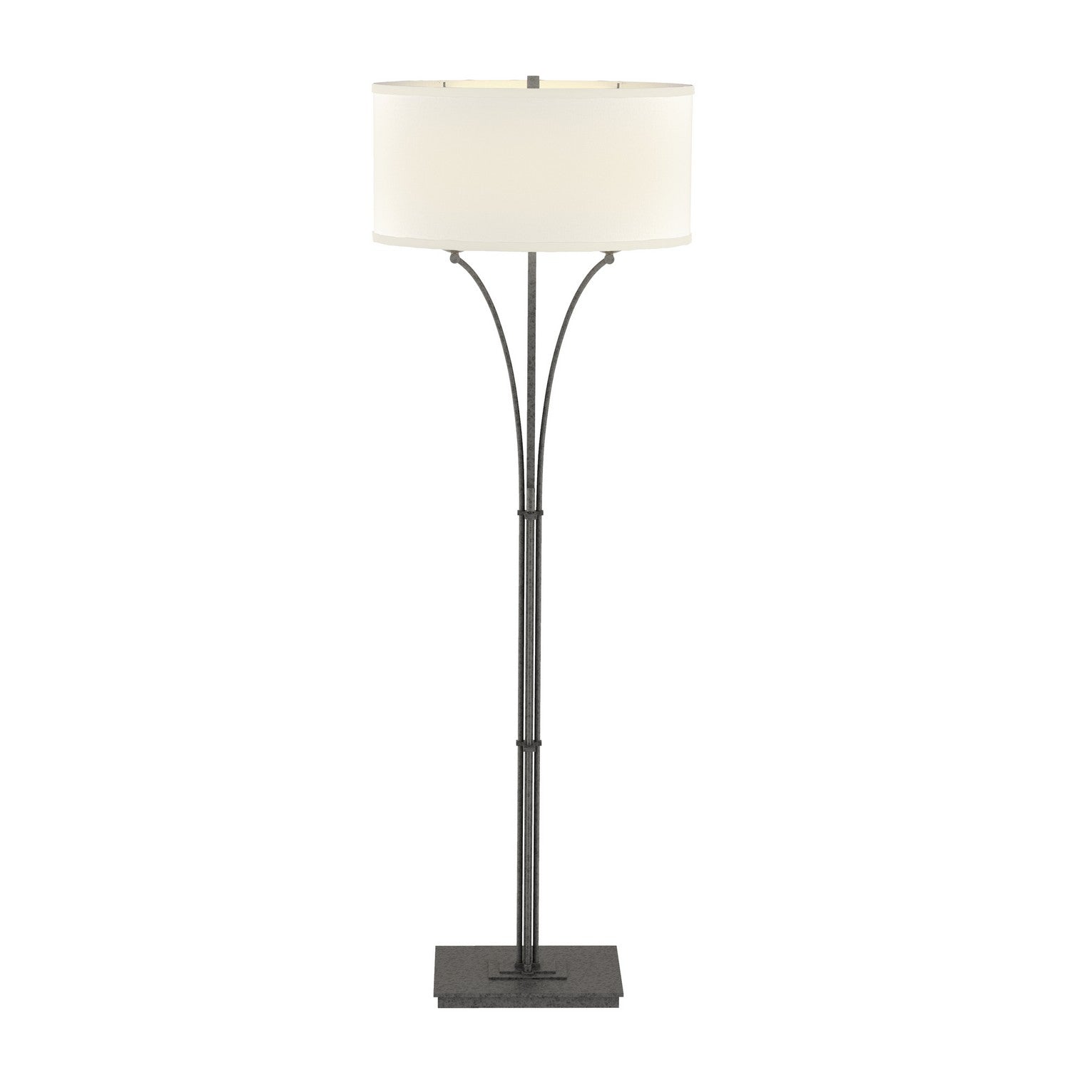 Hubbardton Forge - 232720-SKT-20-SE1914 - Contemporary Formae Floor Lamp - Formae - Natural Iron