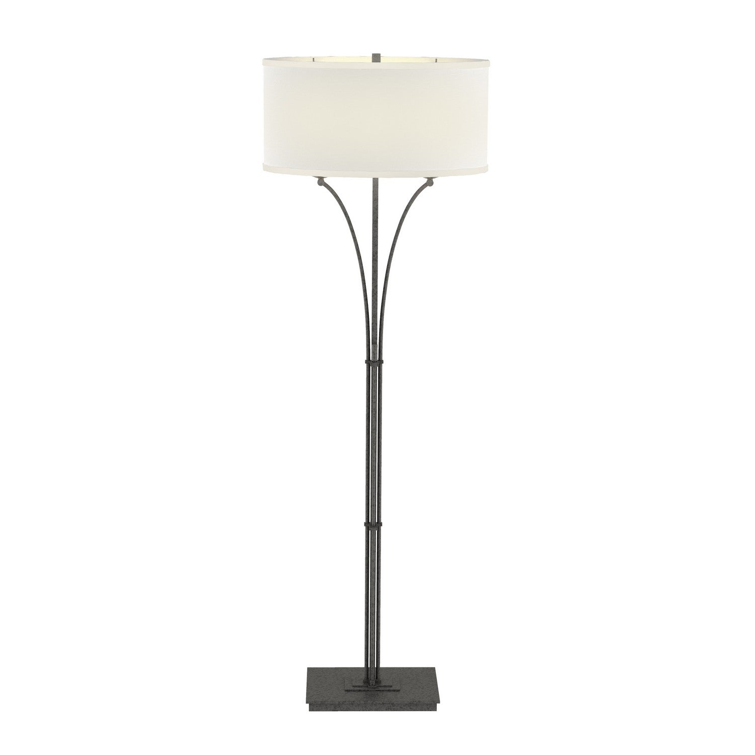 Hubbardton Forge - 232720-SKT-20-SF1914 - Contemporary Formae Floor Lamp - Formae - Natural Iron