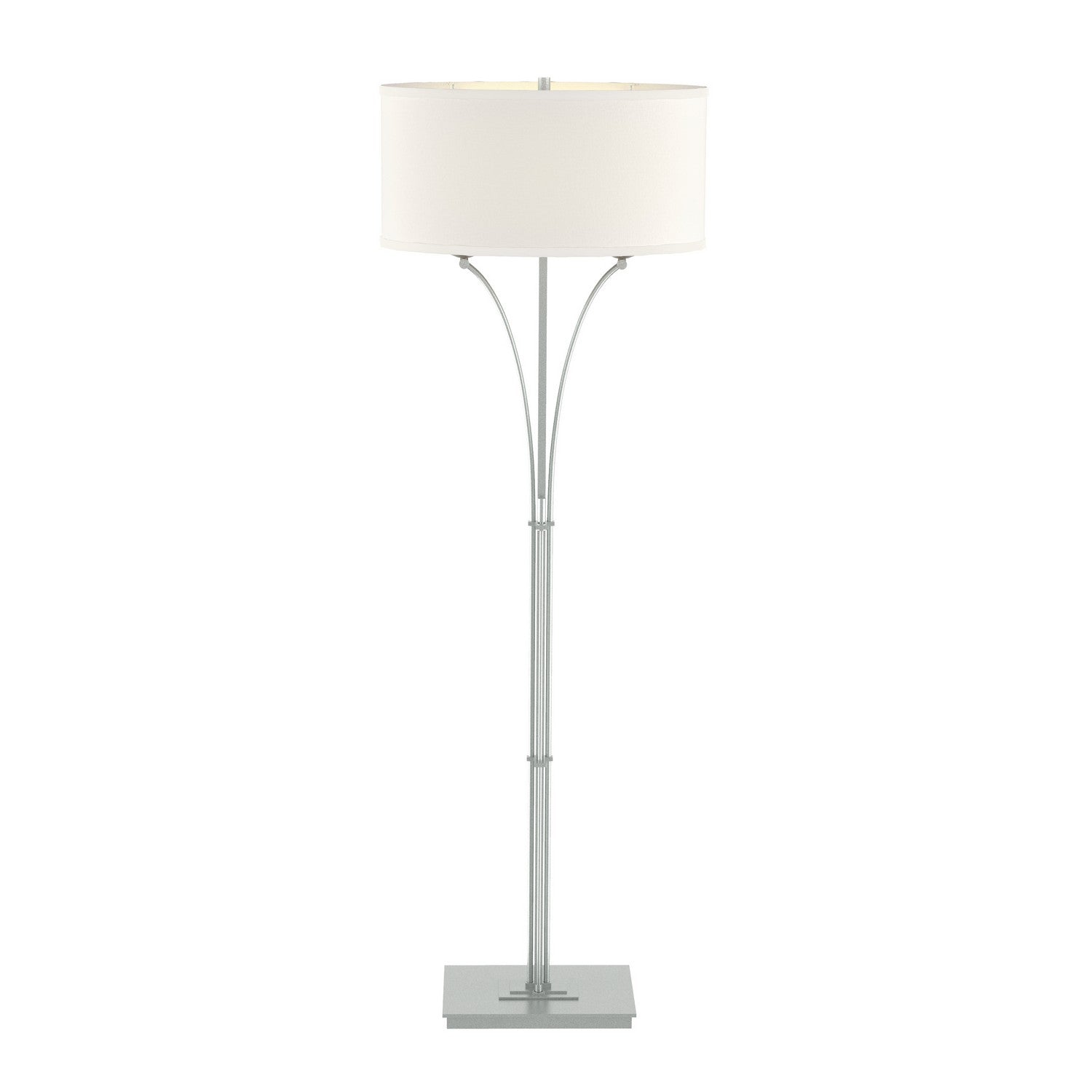 Hubbardton Forge - 232720-SKT-82-SE1914 - Contemporary Formae Floor Lamp - Formae - Vintage Platinum