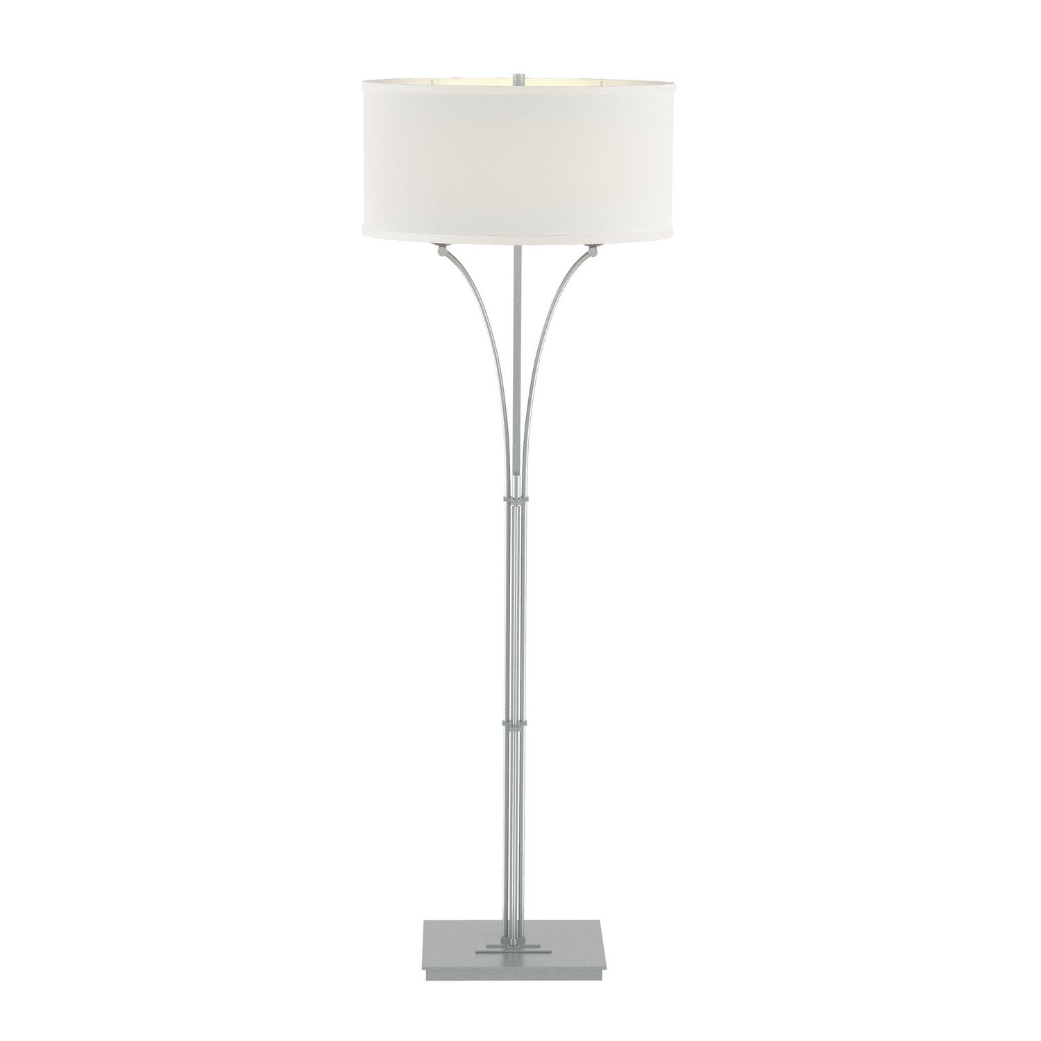 Hubbardton Forge - 232720-SKT-82-SF1914 - Contemporary Formae Floor Lamp - Formae - Vintage Platinum