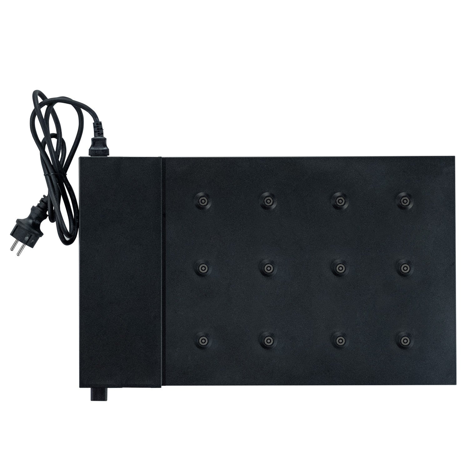 Zafferano - LD0490RP - 12-Lamp Charging Carpet - Cordless Lamps - Black