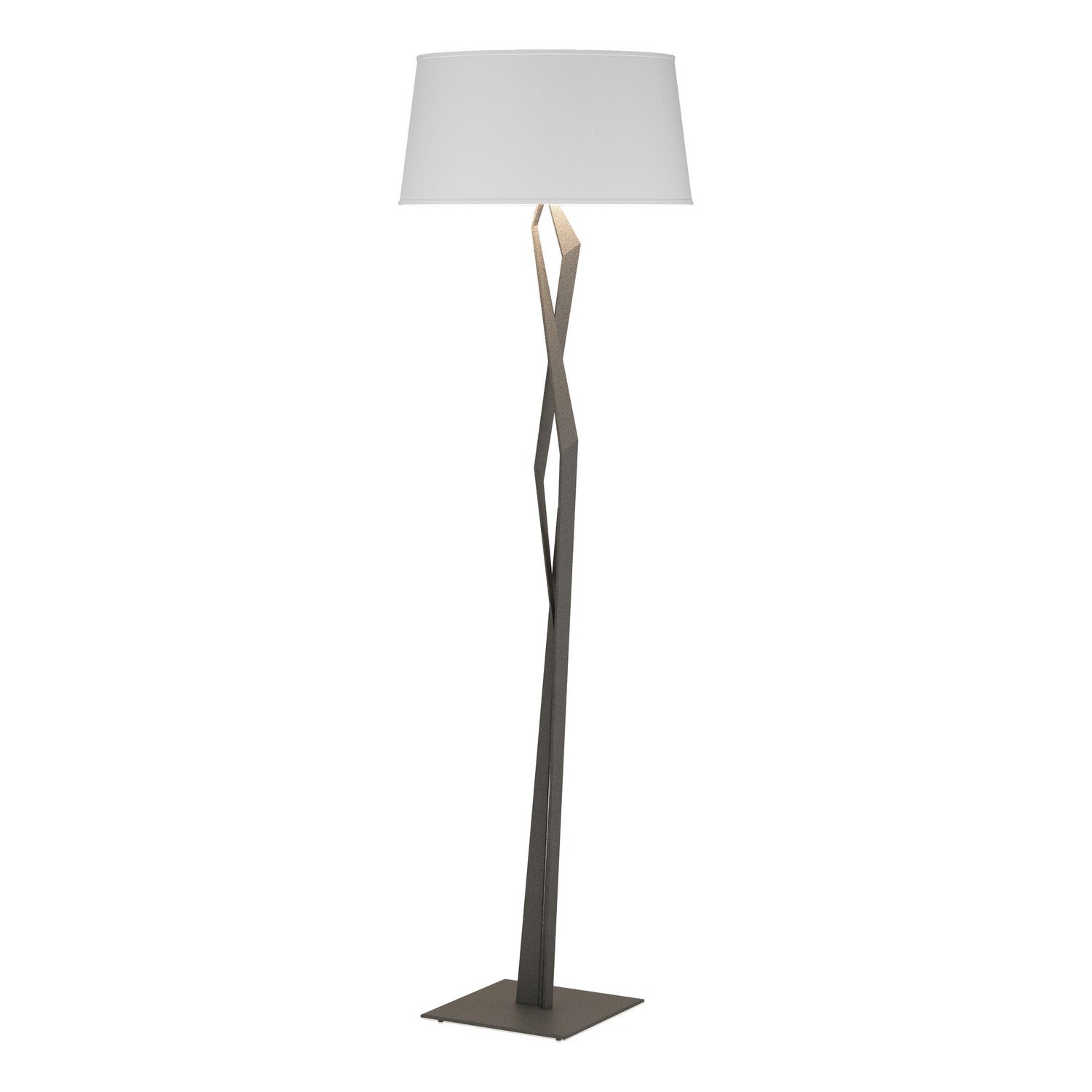 Hubbardton Forge - 232850-SKT-20-SF2011 - One Light Floor Lamp - Facet - Natural Iron