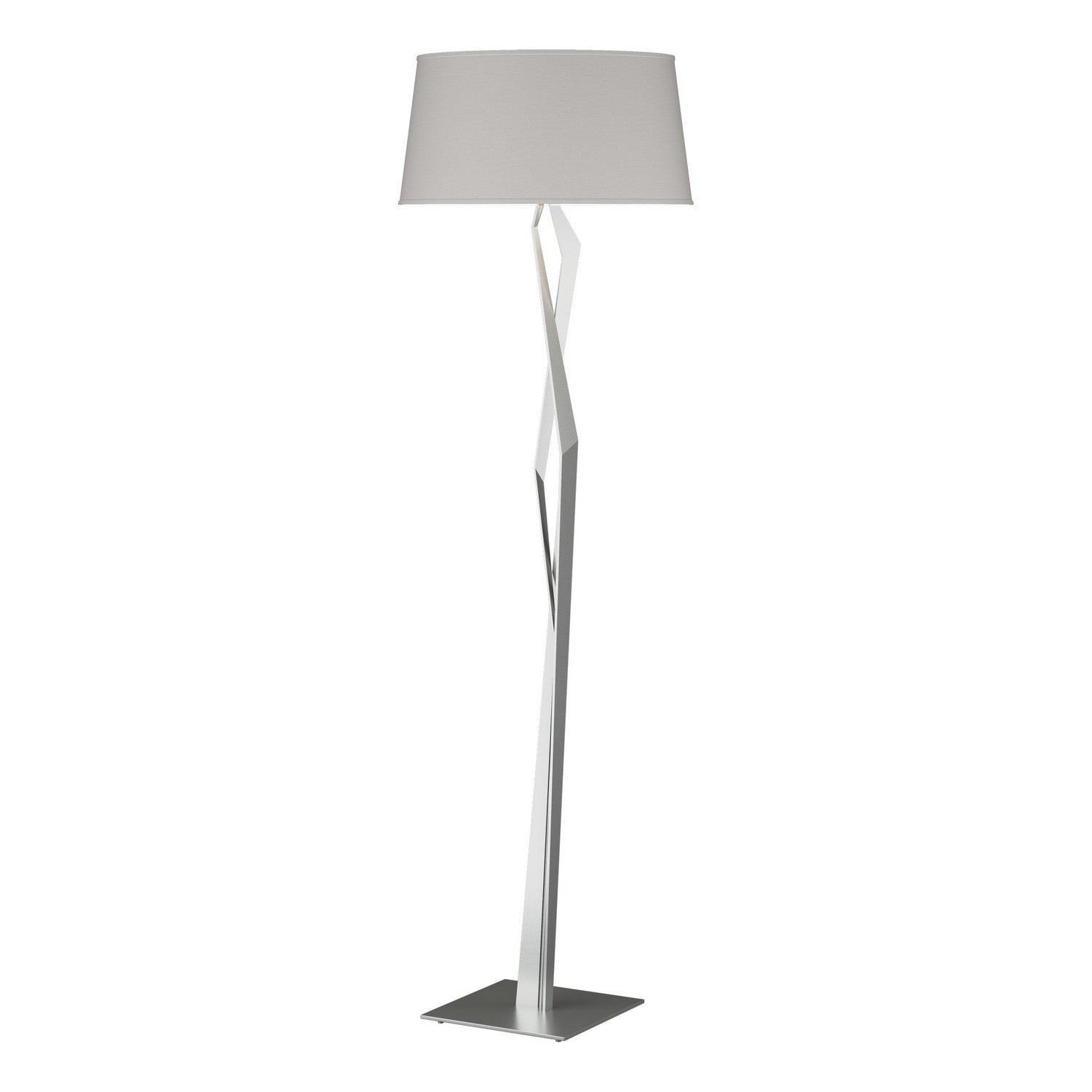 Hubbardton Forge - 232850-SKT-82-SE2011 - Facet Floor Lamp - Facet - Vintage Platinum