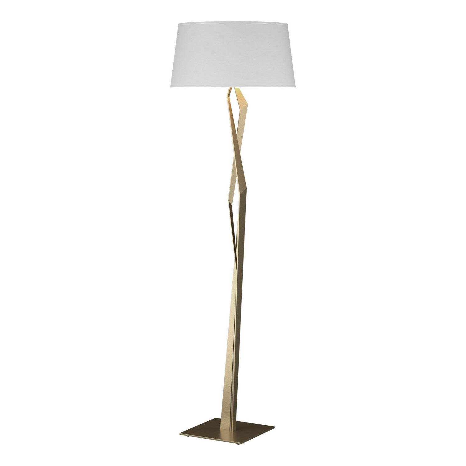 Hubbardton Forge - 232850-SKT-84-SF2011 - Facet Floor Lamp - Facet - Soft Gold