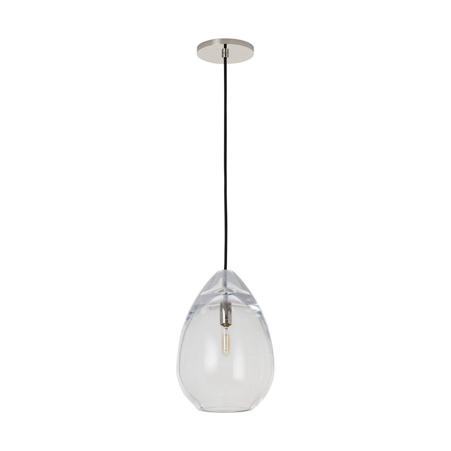 Visual Comfort Modern - SLPD279CN - One Light Pendant - Alina - Polished Nickel