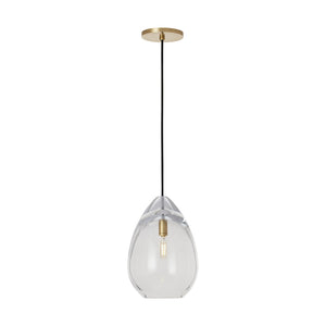 Visual Comfort Modern - SLPD279CNB - One Light Pendant - Alina - Natural Brass