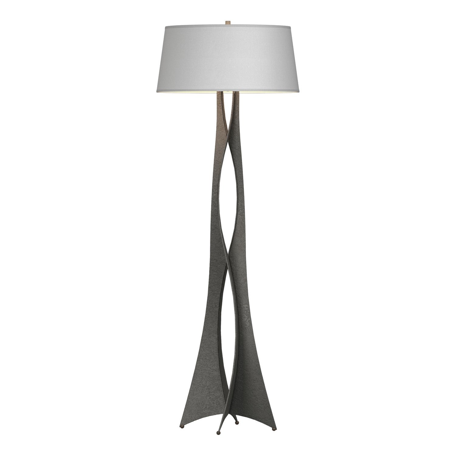 Hubbardton Forge - 233070-SKT-20-SF2202 - Moreau Floor Lamp - Moreau - Natural Iron