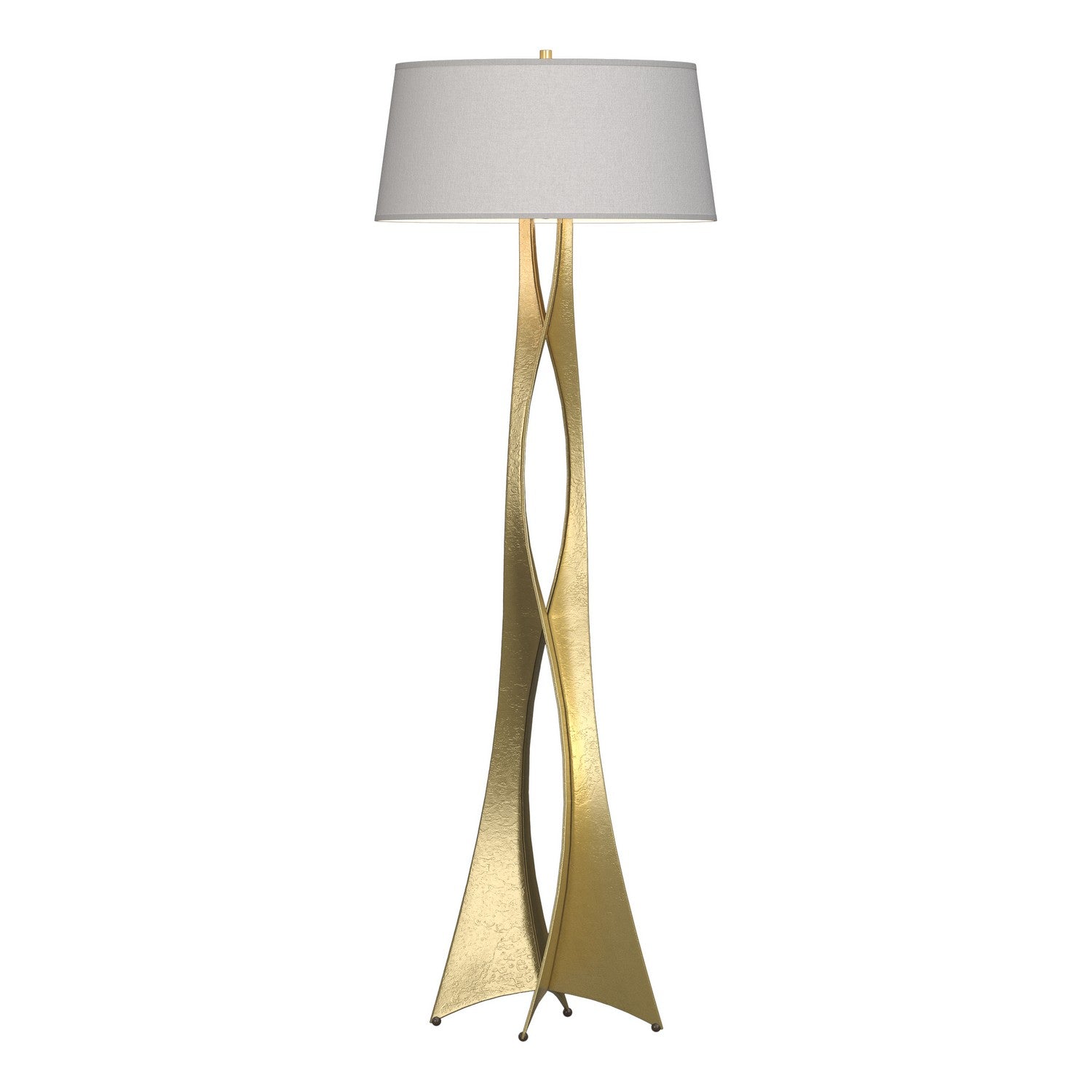 Hubbardton Forge - 233070-SKT-86-SE2202 - Moreau Floor Lamp - Moreau - Modern Brass