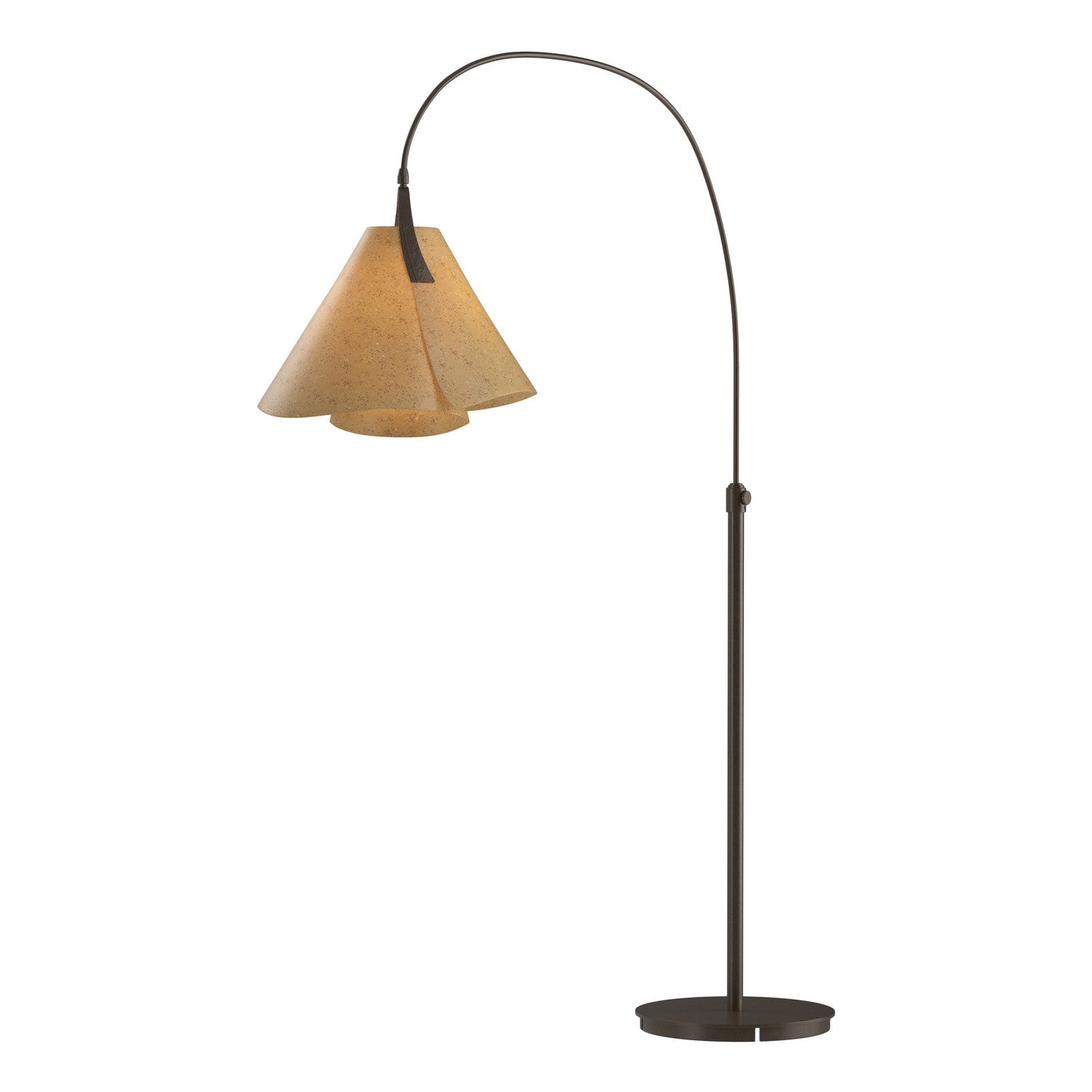 Hubbardton Forge - 234505-SKT-05-SG1992 - Mobius Arc Floor Lamp - Mobius - Bronze