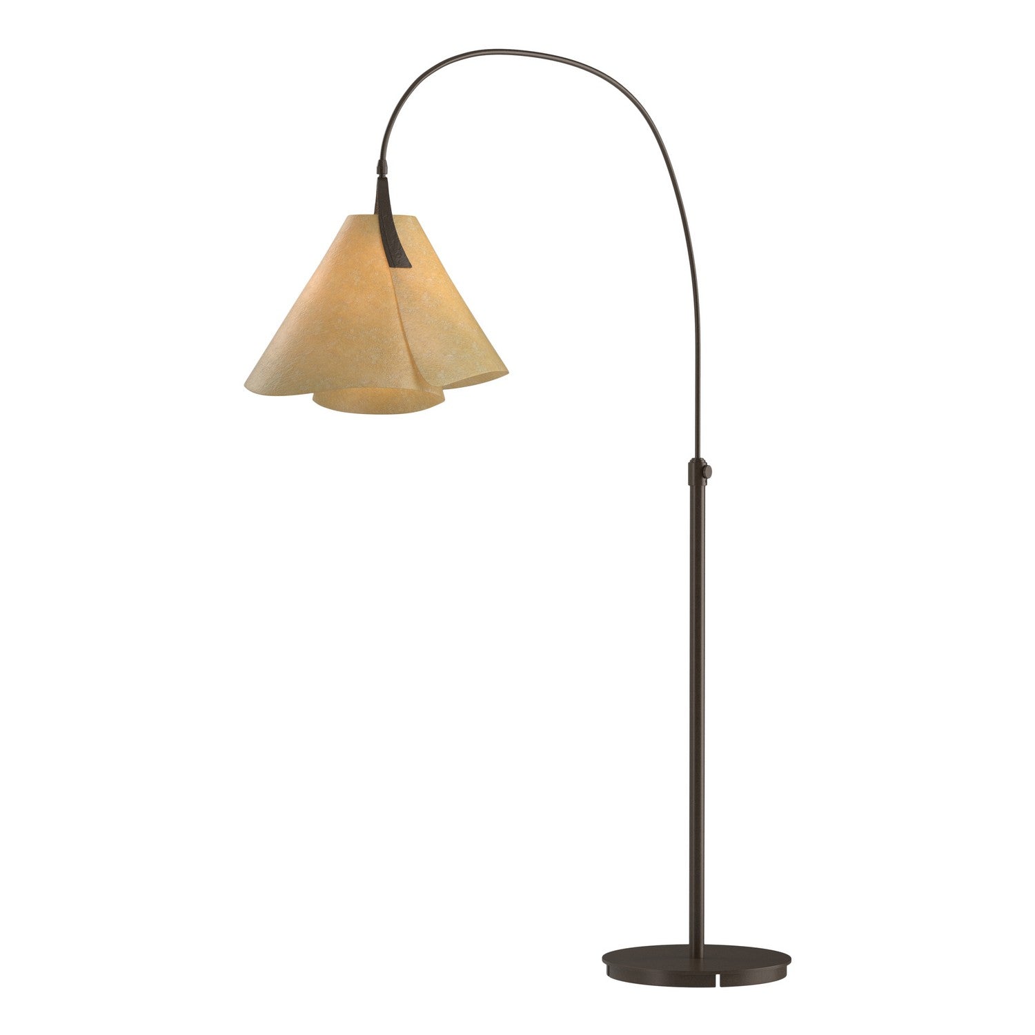Hubbardton Forge - 234505-SKT-05-SI1992 - Mobius Arc Floor Lamp - Mobius - Bronze