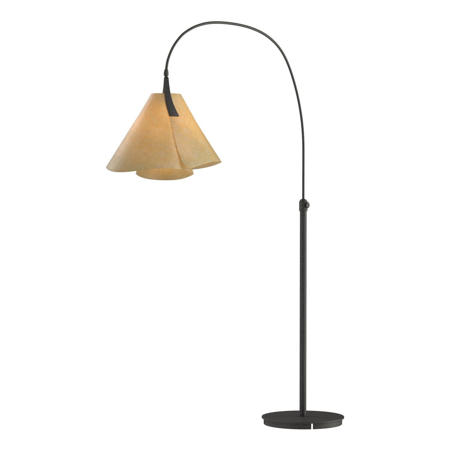 Hubbardton Forge - 234505-SKT-20-SI1992 - Mobius Arc Floor Lamp - Mobius - Natural Iron