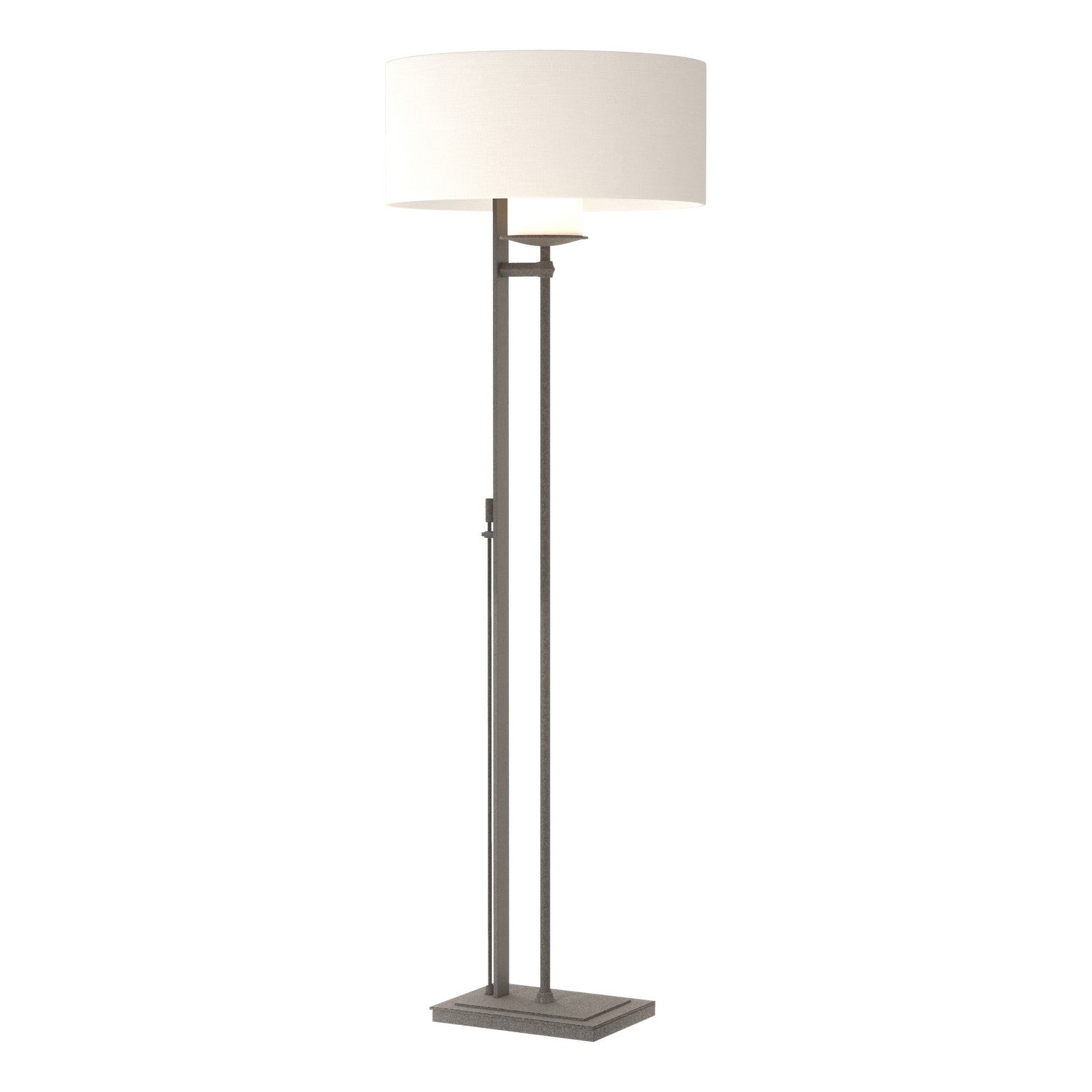 Hubbardton Forge - 234901-SKT-20-SF2095 - Rook Floor Lamp - Rook - Natural Iron