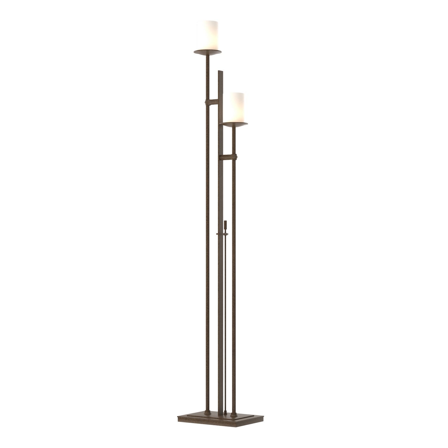 Hubbardton Forge - 234903-SKT-05-GG0188 - Rook Twin Floor Lamp - Rook - Bronze
