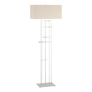 Hubbardton Forge - 237670-SKT-82-SE2302 - One Light Floor Lamp - Cavaletti - Vintage Platinum