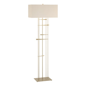 Hubbardton Forge - 237670-SKT-84-SE2302 - One Light Floor Lamp - Cavaletti - Soft Gold