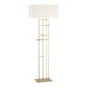 Hubbardton Forge - 237670-SKT-84-SF2302 - One Light Floor Lamp - Cavaletti - Soft Gold