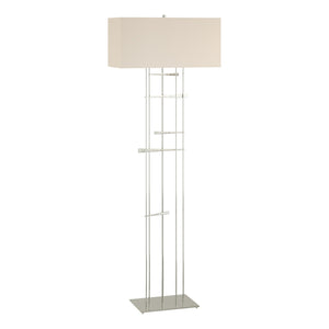 Hubbardton Forge - 237670-SKT-85-SE2302 - One Light Floor Lamp - Cavaletti - Sterling