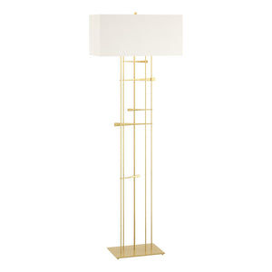Hubbardton Forge - 237670-SKT-86-SF2302 - One Light Floor Lamp - Cavaletti - Modern Brass