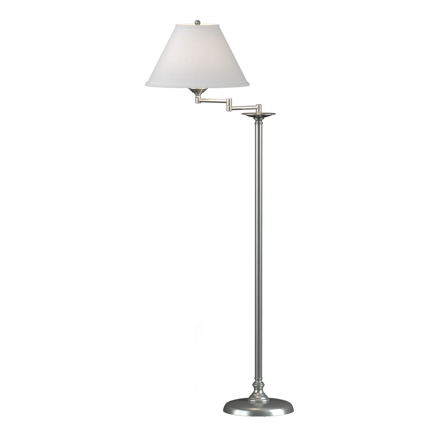 Hubbardton Forge - 242050-SKT-82-SF1555 - One Light Floor Lamp - Simple Lines - Vintage Platinum