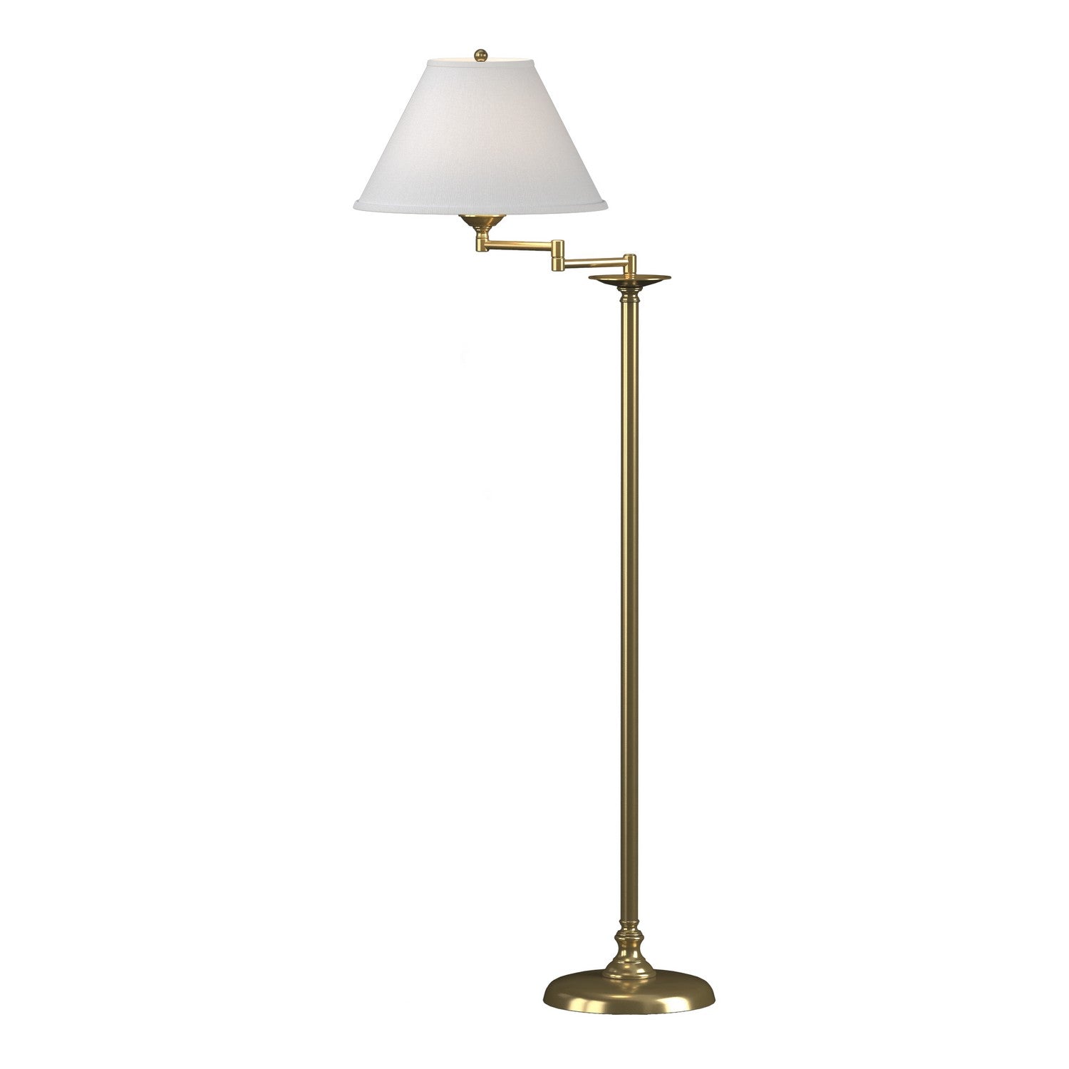 Hubbardton Forge - 242050-SKT-86-SF1555 - One Light Floor Lamp - Simple Lines - Modern Brass