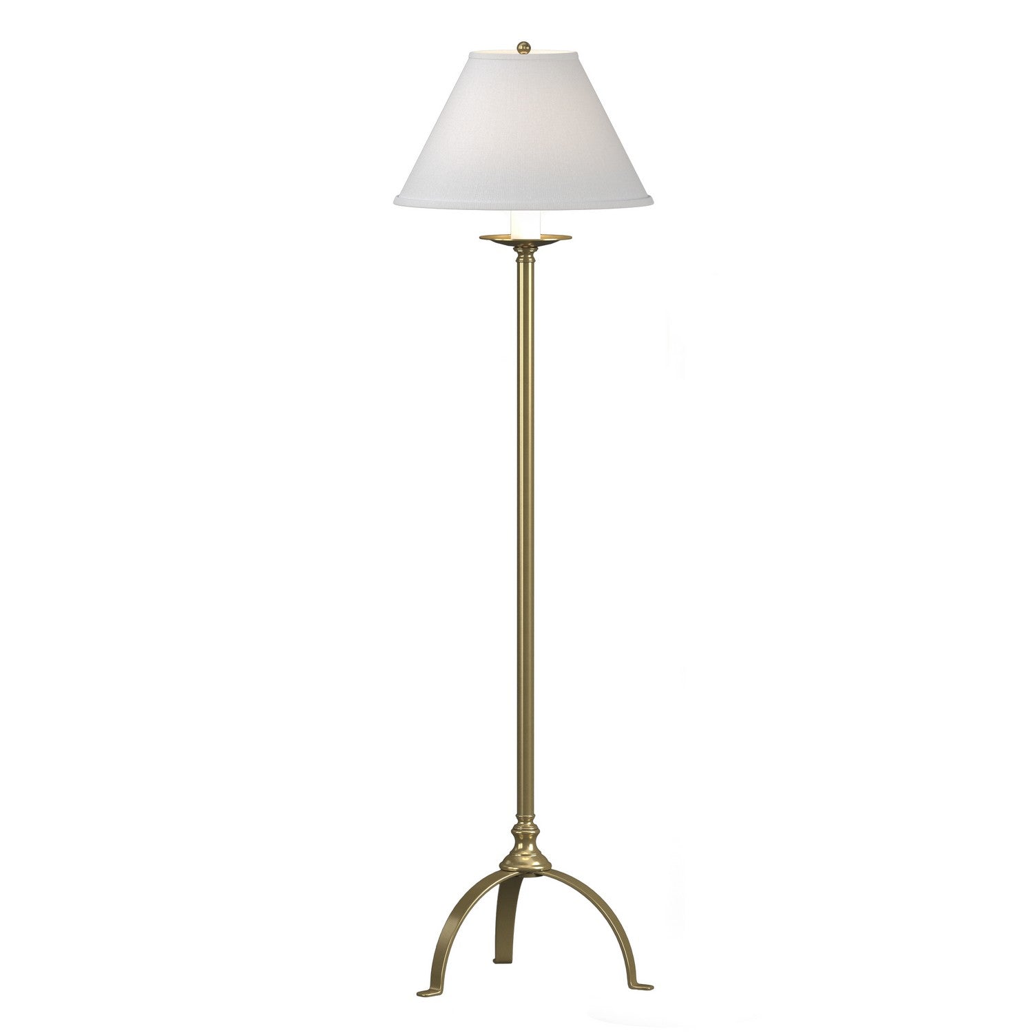 Hubbardton Forge - 242051-SKT-86-SF1755 - One Light Floor Lamp - Simple Lines - Modern Brass