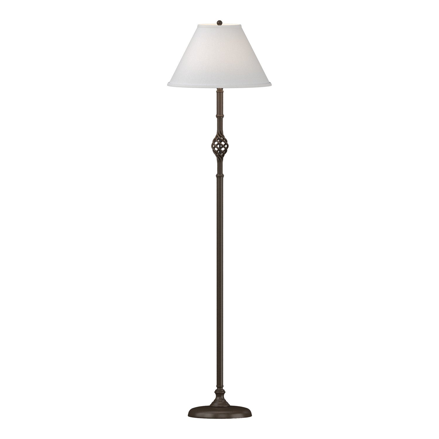 Hubbardton Forge - 242161-SKT-05-SF1755 - Twist Basket Floor Lamp - Twist Basket - Bronze