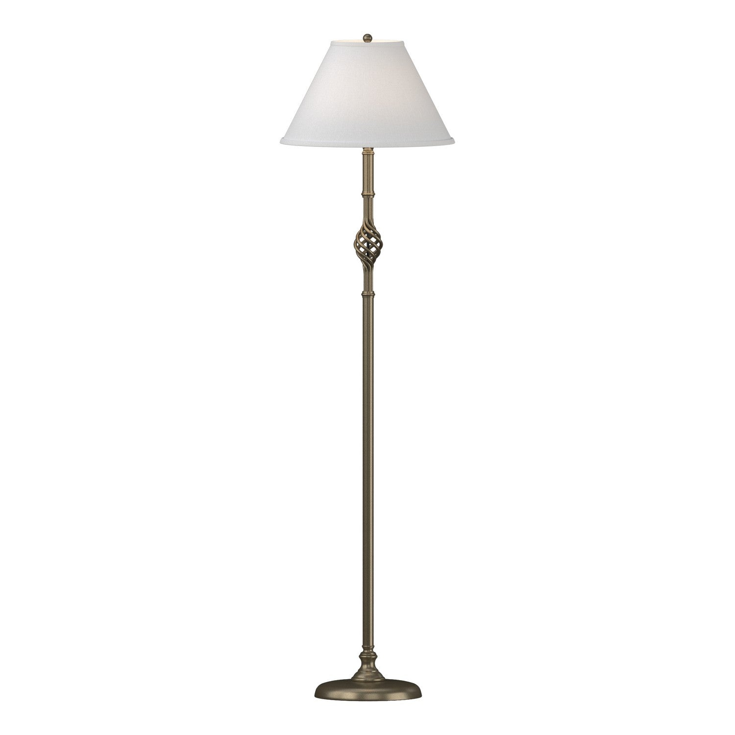 Hubbardton Forge - 242161-SKT-84-SF1755 - Twist Basket Floor Lamp - Twist Basket - Soft Gold
