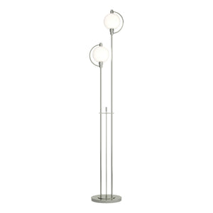 Hubbardton Forge - 242210-SKT-85-GG0436 - Two Light Floor Lamp - Pluto - Sterling