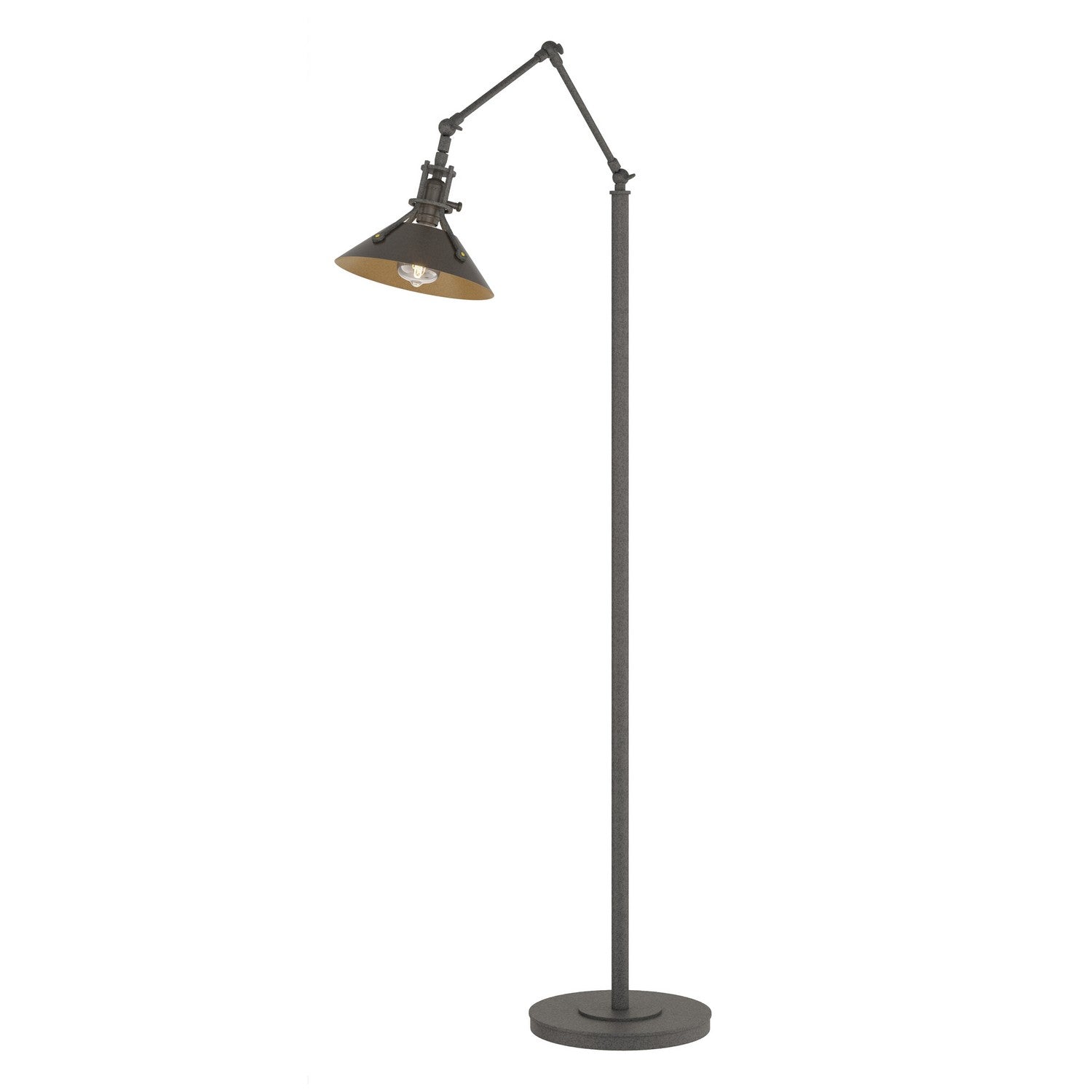 Hubbardton Forge - 242215-SKT-20-14 - Henry Floor Lamp - Henry - Natural Iron