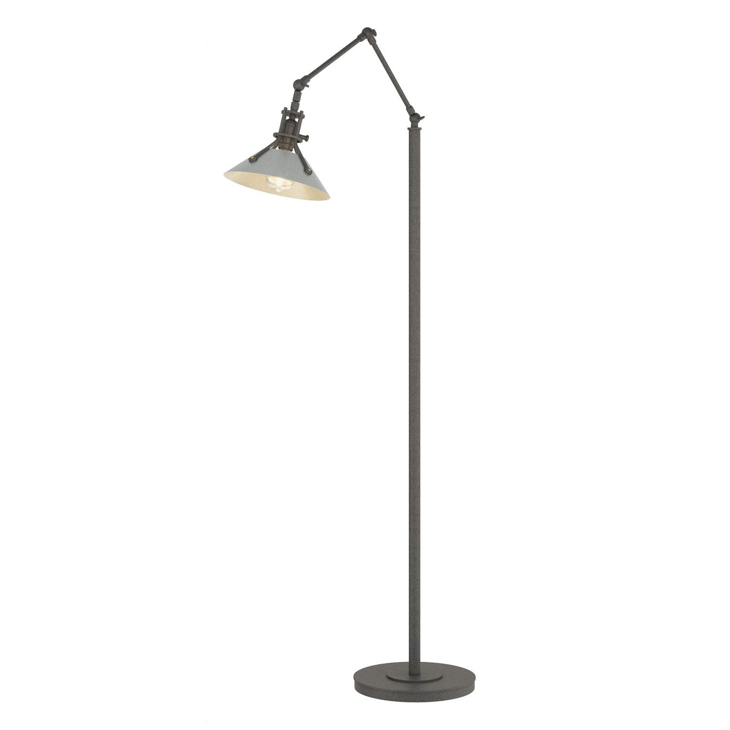 Hubbardton Forge - 242215-SKT-20-82 - Henry Floor Lamp - Henry - Natural Iron