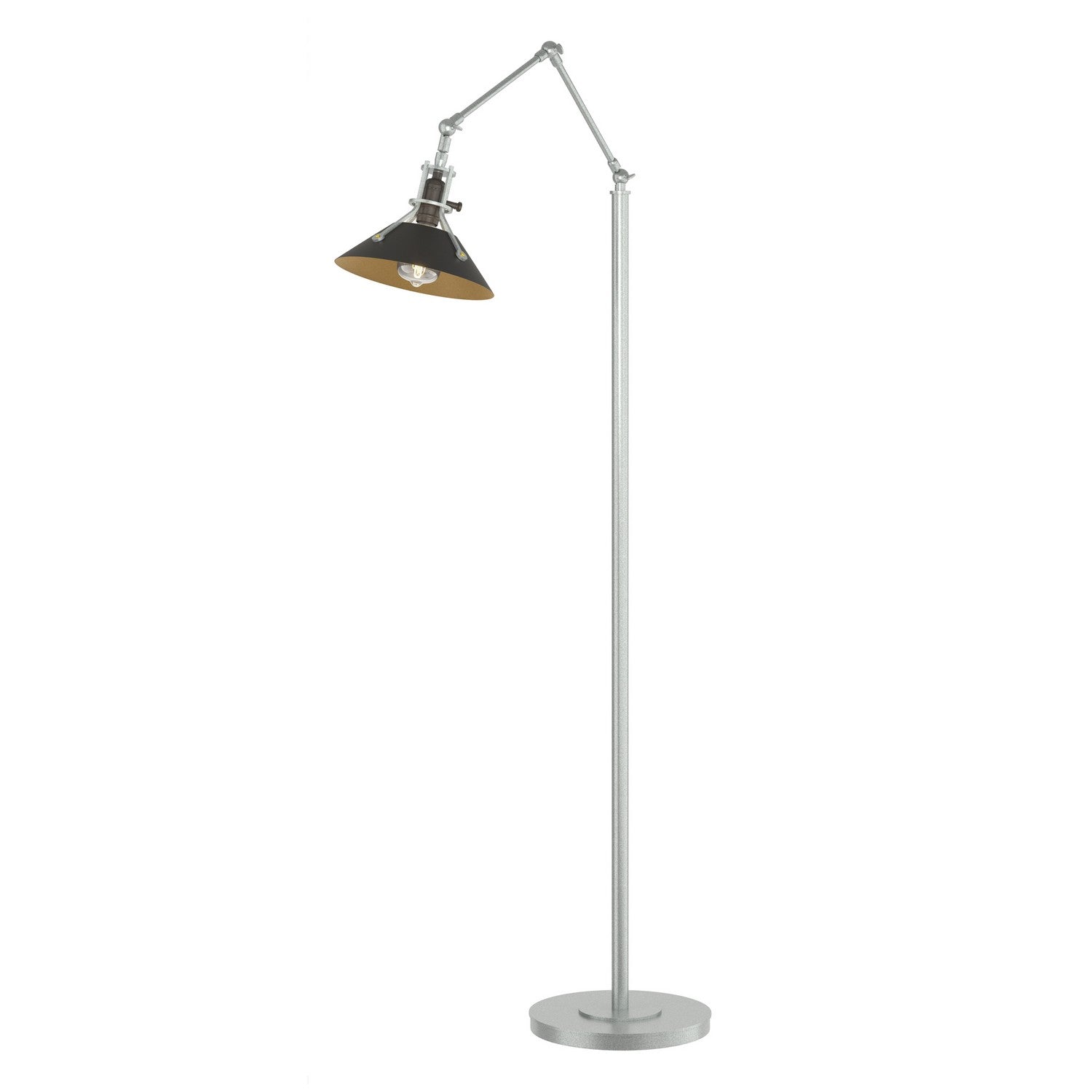 Hubbardton Forge - 242215-SKT-82-10 - One Light Floor Lamp - Henry - Vintage Platinum