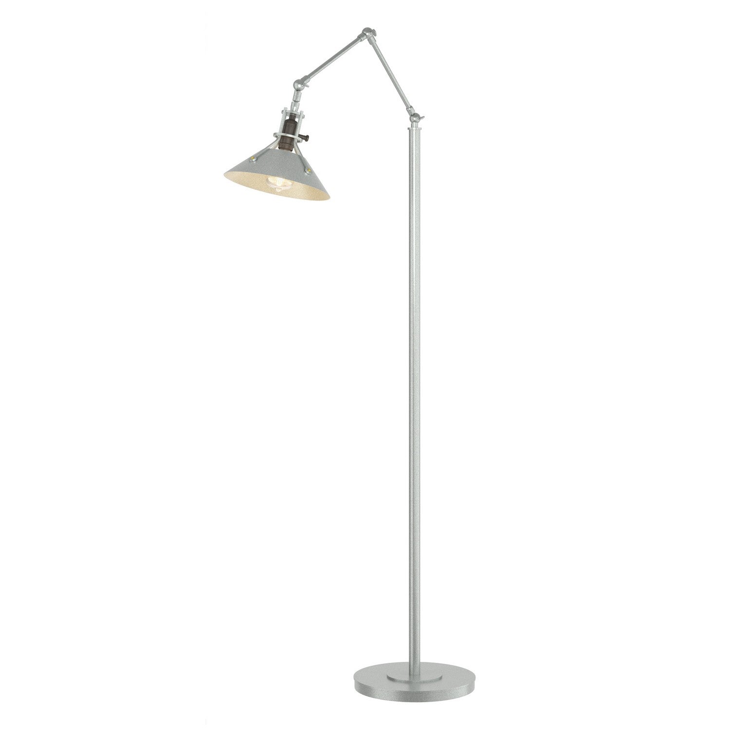 Hubbardton Forge - 242215-SKT-82-82 - Henry Floor Lamp - Henry - Vintage Platinum