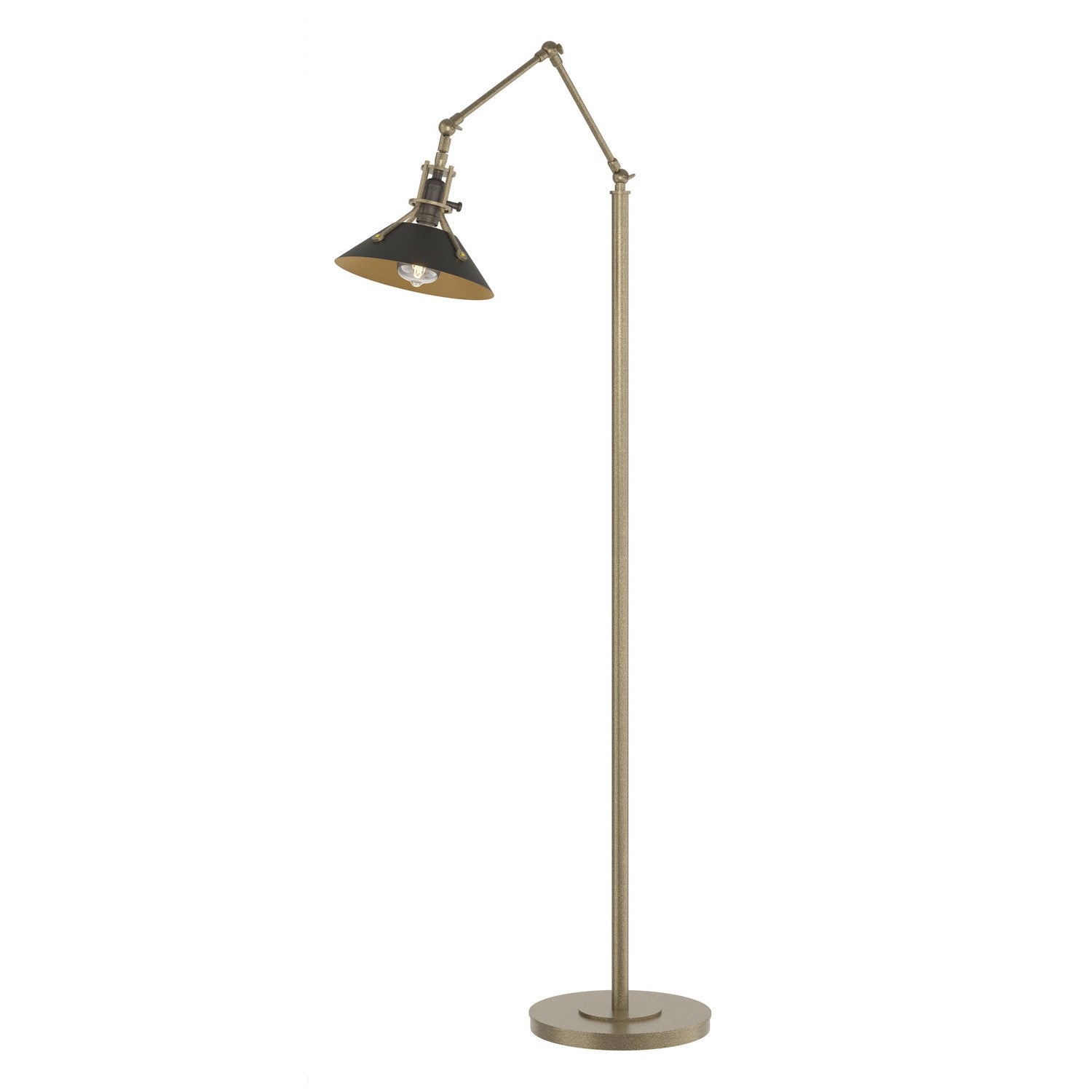 Hubbardton Forge - 242215-SKT-84-10 - Henry Floor Lamp - Henry - Soft Gold