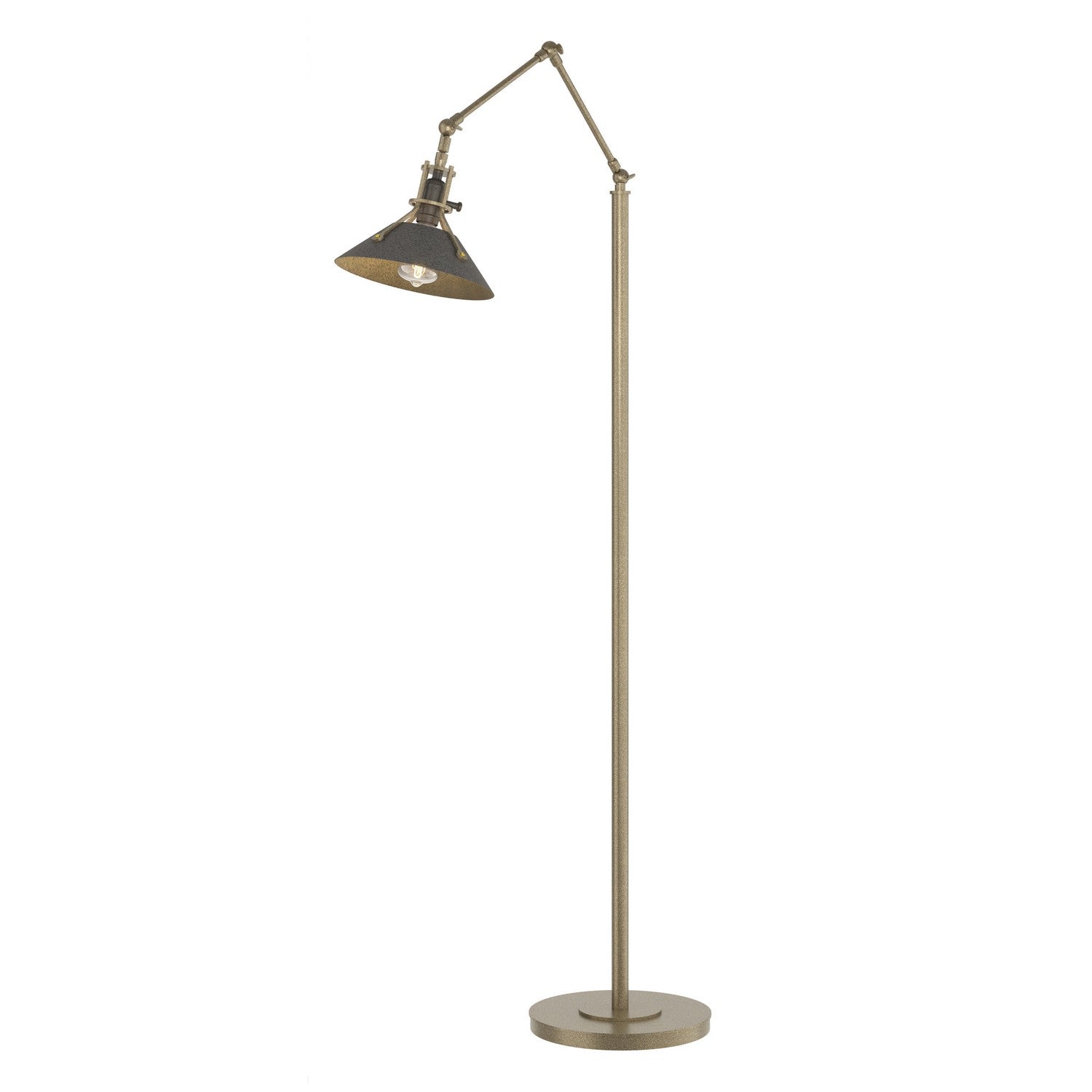 Hubbardton Forge - 242215-SKT-84-20 - Henry Floor Lamp - Henry - Soft Gold