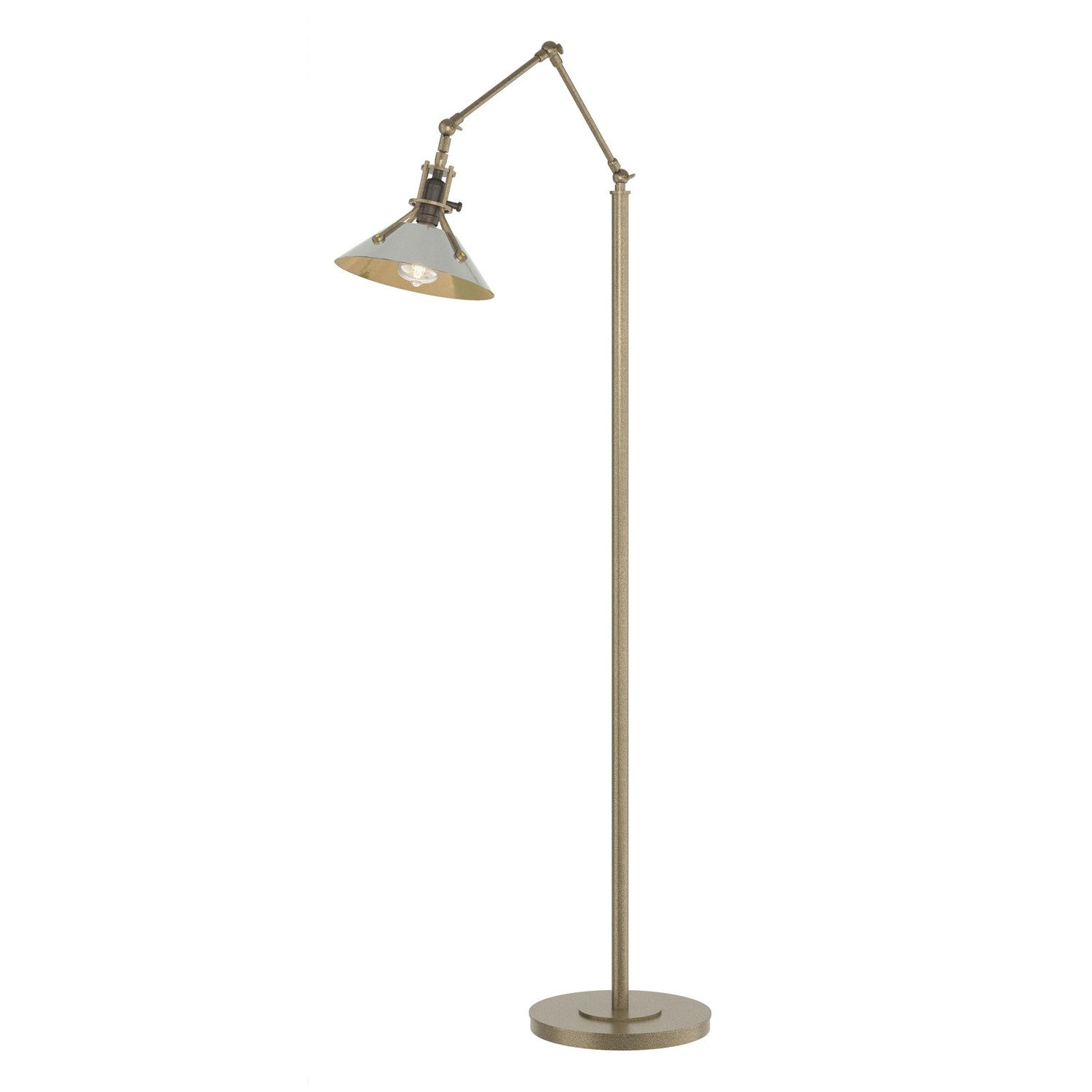 Hubbardton Forge - 242215-SKT-84-85 - Henry Floor Lamp - Henry - Soft Gold