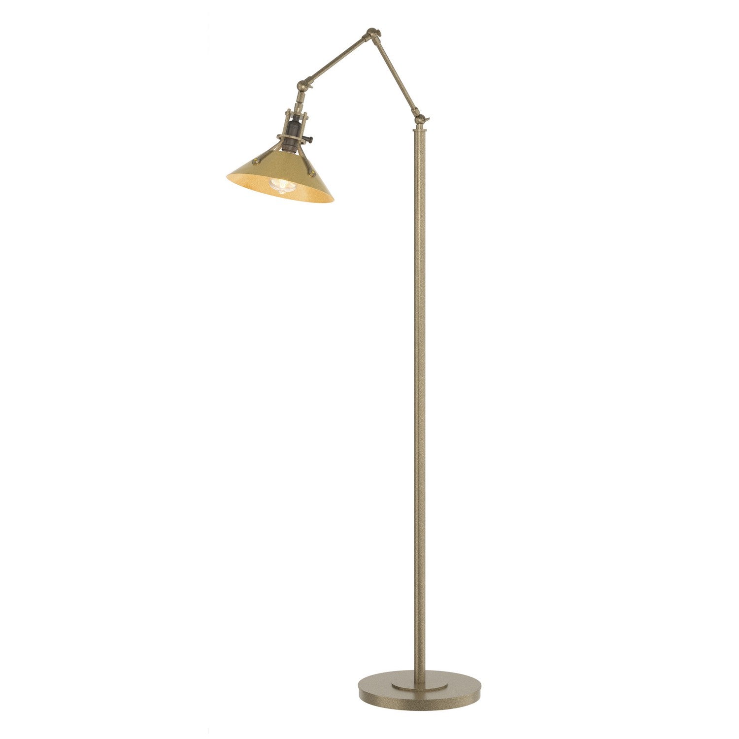 Hubbardton Forge - 242215-SKT-84-86 - Henry Floor Lamp - Henry - Soft Gold