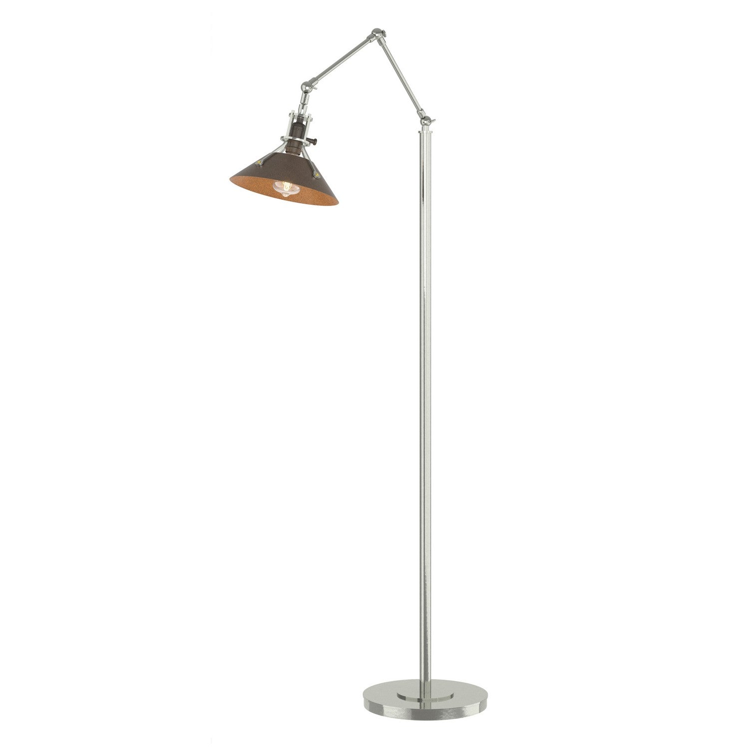 Hubbardton Forge - 242215-SKT-85-05 - Henry Floor Lamp - Henry - Sterling