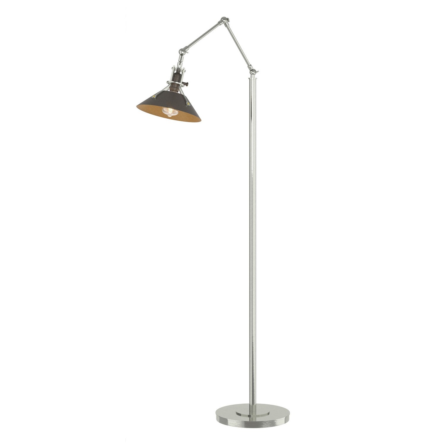 Hubbardton Forge - 242215-SKT-85-07 - Henry Floor Lamp - Henry - Sterling