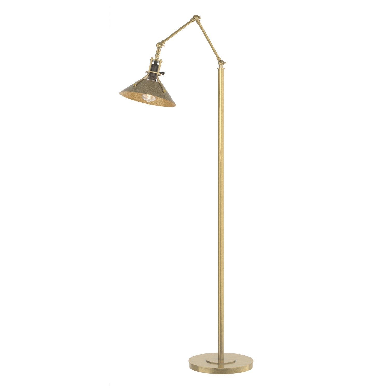 Hubbardton Forge - 242215-SKT-86-84 - Henry Floor Lamp - Henry - Modern Brass
