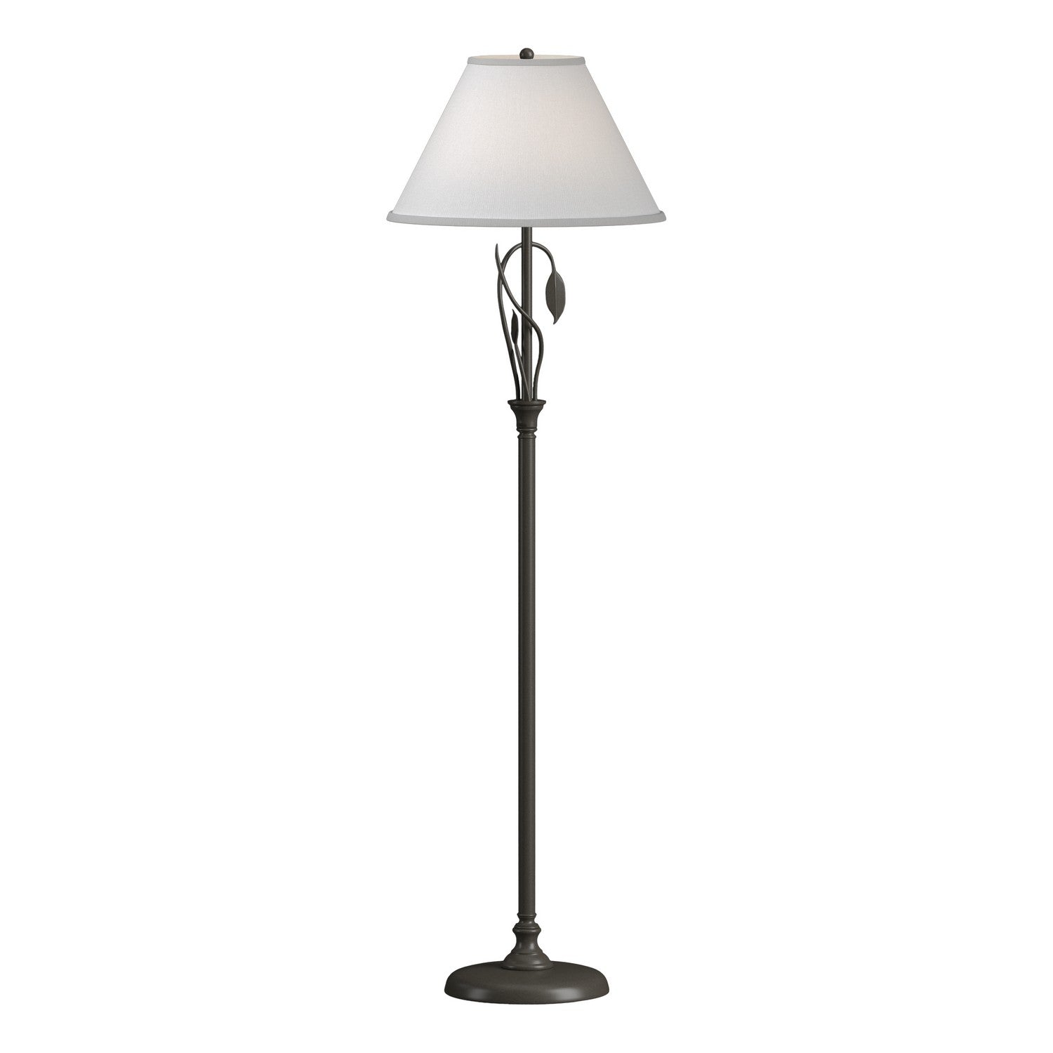 Hubbardton Forge - 246761-SKT-07-SF1755 - One Light Floor Lamp - Leaf - Dark Smoke