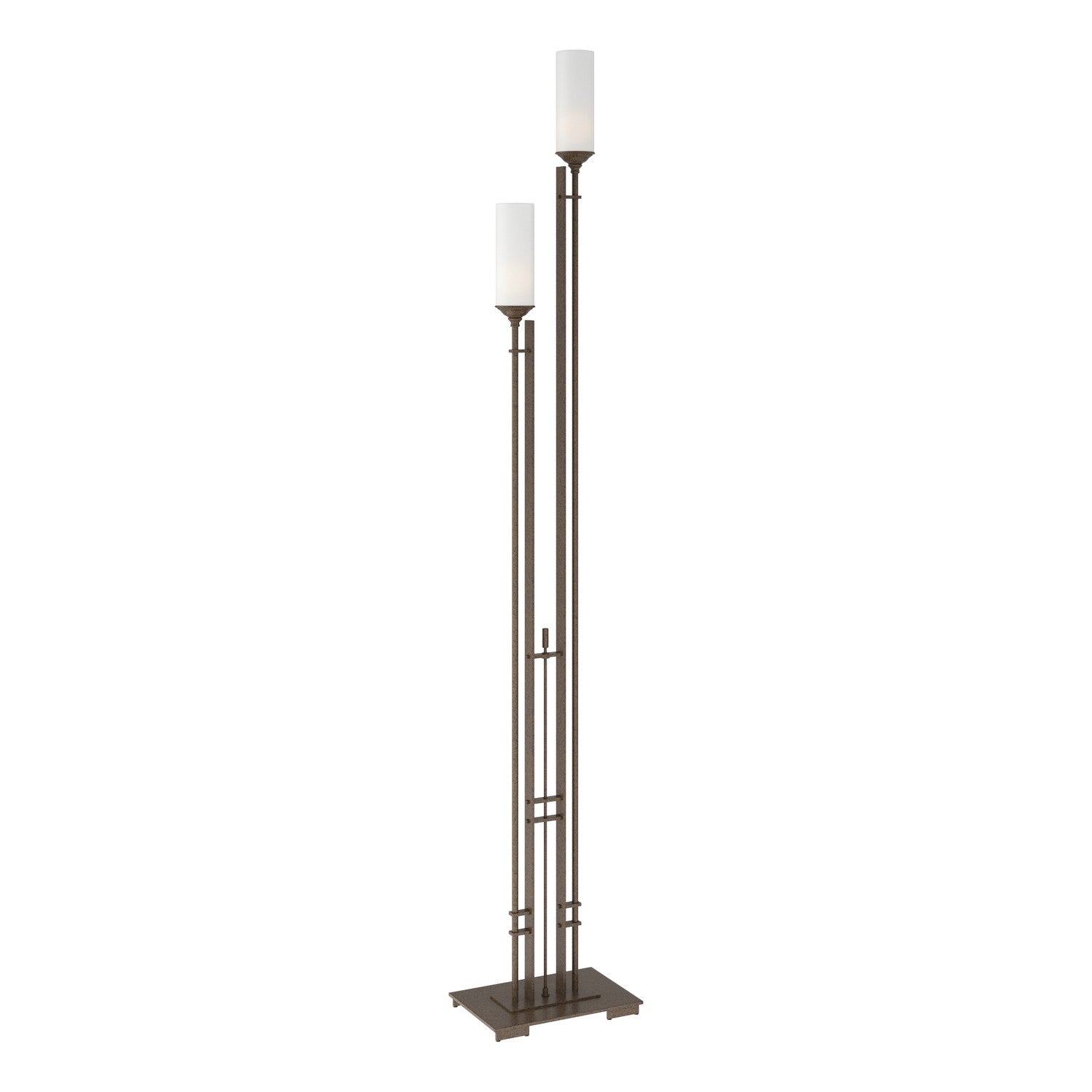 Hubbardton Forge - 248416-SKT-05-GG0073 - Two Light Floor Lamp - Metra - Bronze